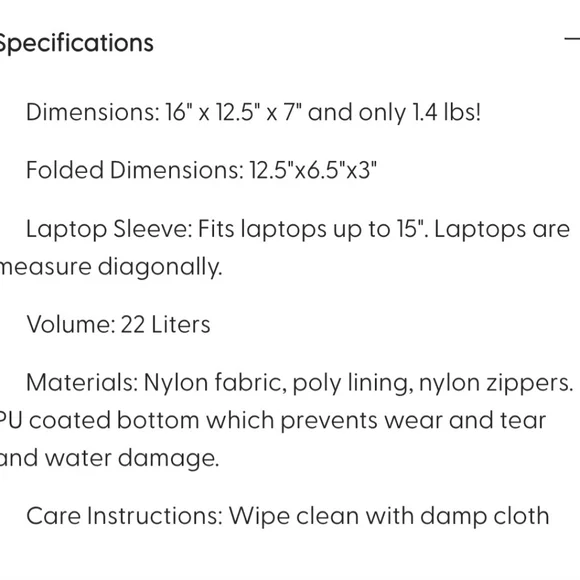 Biaggi Zipsack On The Go Backpack - Picture 11 of 11